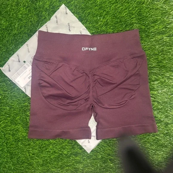 Dfyne impact shorts 4.5" brown / espresso small - Picture 1 of 4